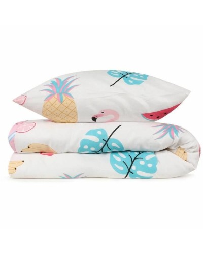 Duvet cover set White Super king 3 Pieces