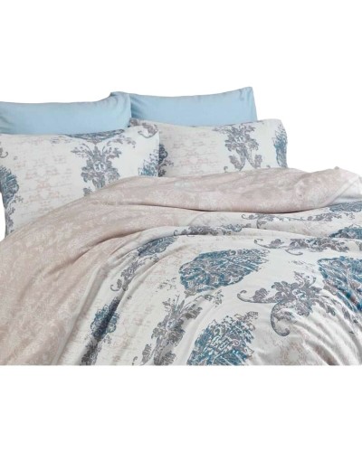 Duvet cover set Blue Super king 3 Pieces