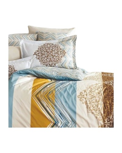 Set di copripiumino Bianco Osimano 3 Pezzi