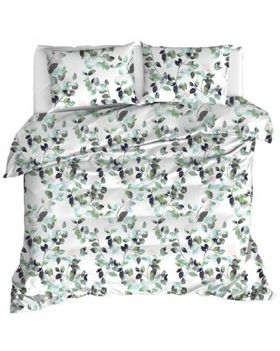 Parure de couette Vert Lit king size 3 Pièces