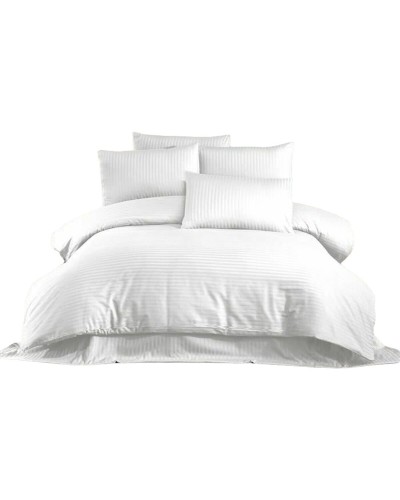 Duvet cover set White Super king 3 Pieces