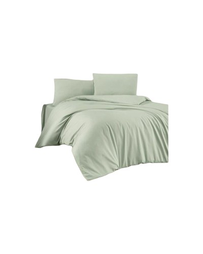 Bettbezug-Set grün King size 3 Stücke
