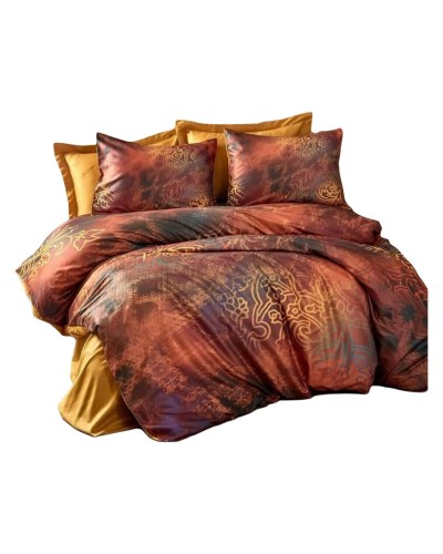 Set di copripiumino Rosso Osimano 3 Pezzi