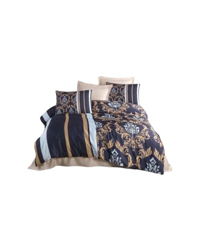 Bettbezug-Set Blau King size 3 Stücke