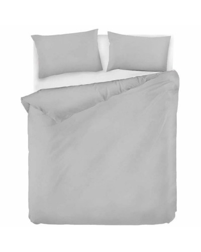 Duvet cover set Grey Super king 3 Pieces