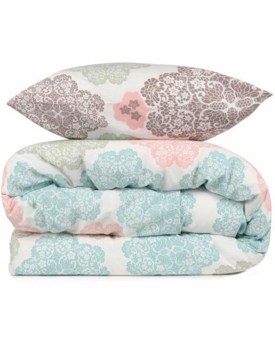 Set di copripiumino Turchese Osimano 3 Pezzi