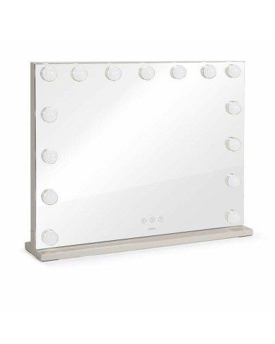Miroir Grossissant Livoo DOS207 Blanc Miroir