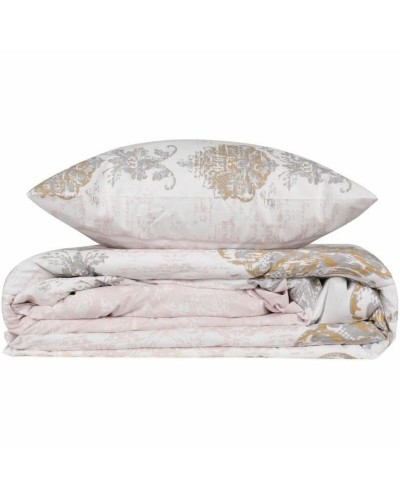 Bettbezug-Set Braun King size 3 Stücke