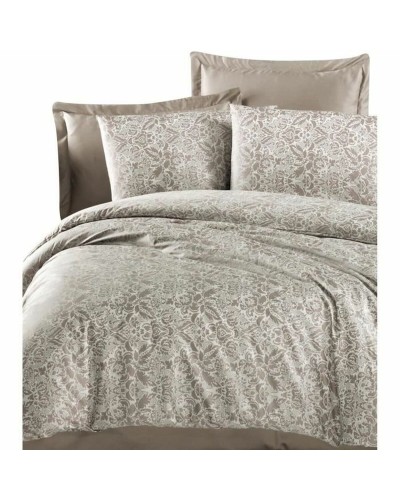 Duvet cover set Beige Super king 3 Pieces