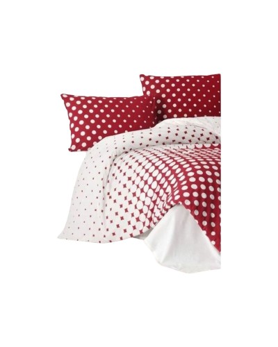 Duvet cover set Red Super king 3 Pieces