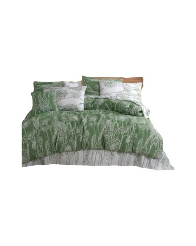 Set di copripiumino Verde Osimano 3 Pezzi