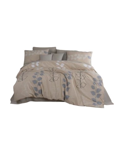 Set di copripiumino Beige Osimano 3 Pezzi