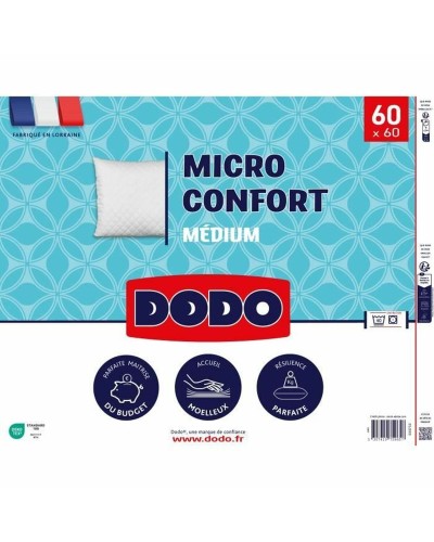 Kissen DODO MICRO CONFORT Weiß 60 x 60 cm