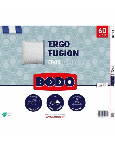 Kudden DODO ERGO FUSION Vit 60 x 60 cm