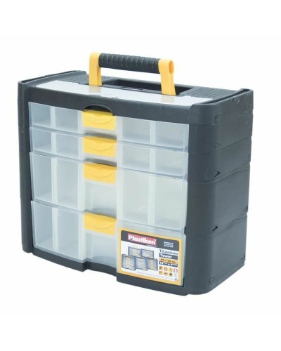 Cassetta degli Attrezzi Plastiken Titanium 90002 Plastica 40 x 20 x 33 cm