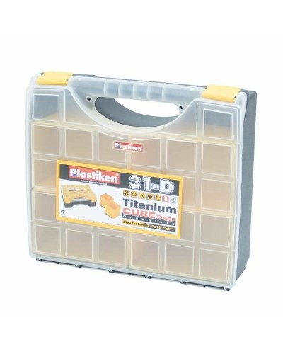 Tool Organiser Plastiken Titanium 83031D Plastic 31 x 27 x 6 cm