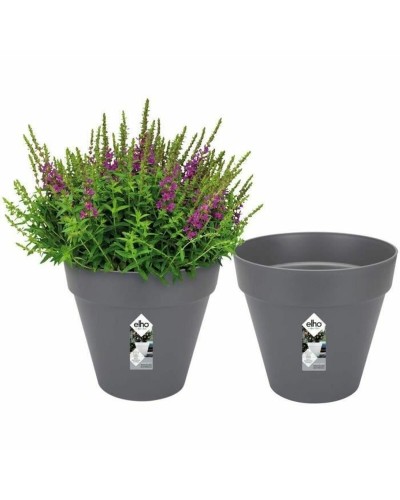 Set of pots Elho Grey Plastic Circular 2 Pieces