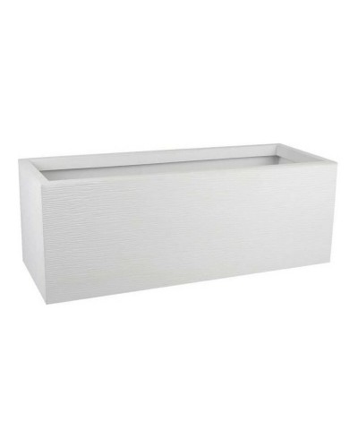Planter EDA Graphit Up Rectangular White 79,5 x 29,5 x 29,5 cm