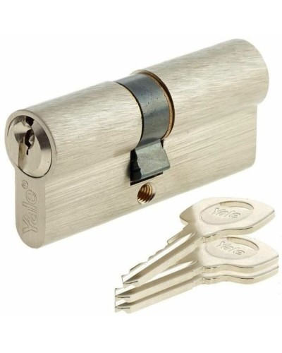 Cilindro de seguridad Yale 40 x 50 mm Latón