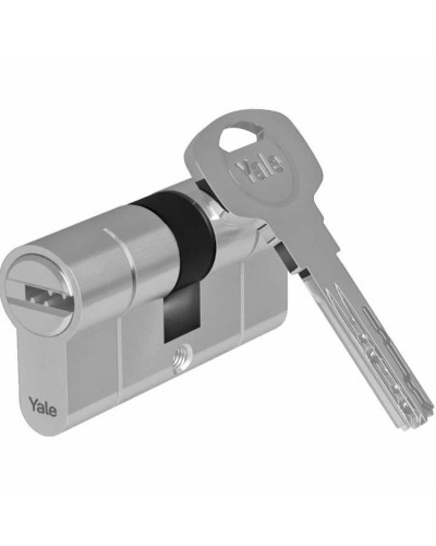 Säkerhetscylinder Yale 40 x 40 mm Mässing