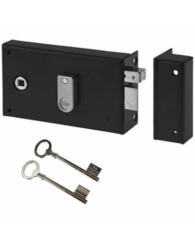 Serratura Yale 19,5 x 7 x 14 cm Cachi Acciaio inossidabile Rettangolare Porte