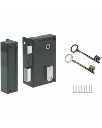 Lock Yale Khaki Steel Rectangular Doors Vertical