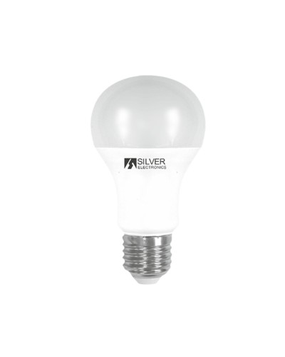 Bombilla LED Esférica Silver Electronics 980527 E27 15W (3000K)