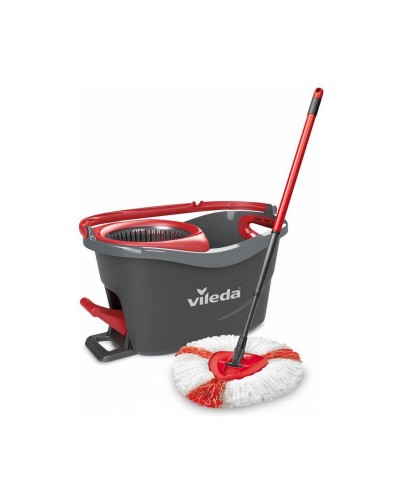 Mop with Bucket Vileda Turbo Easywriting & Clean PP