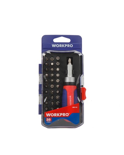 Jeu de tournevis Workpro 38 Pièces