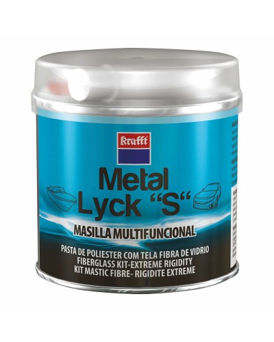 Mastic en polyester Krafft metal-lyck 250 g