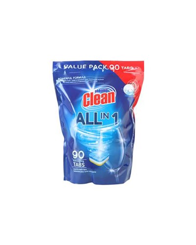Astianpesukonetabletit Clean 90 osaa