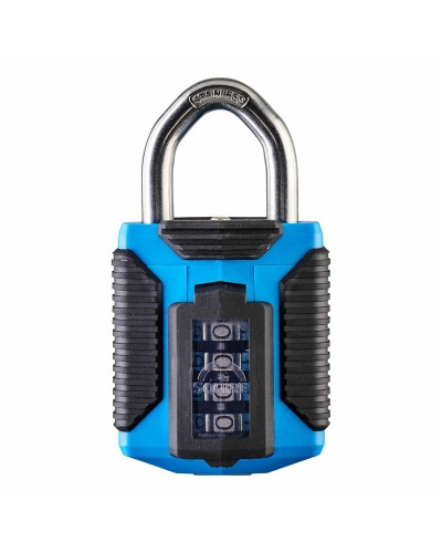 Candado de combinación Squire 50 mm Acero Inoxidable Azul