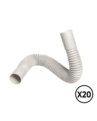 Kabelbuis Tupersa Ø 16 mm Gebogen (25 Stuks)