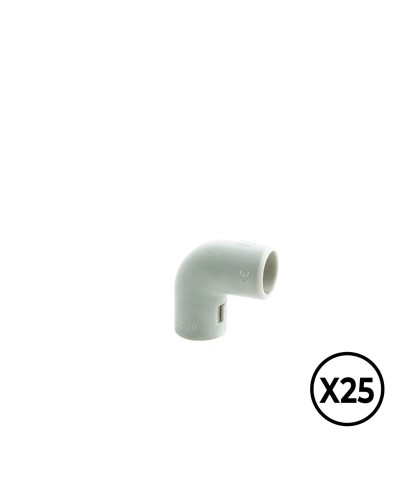 Elleboog Tupersa Ø 20 mm (25 Stuks)