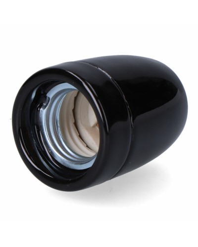 Lamp holder F-line Black 100 W E27 Vintage