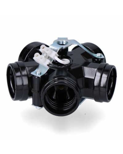 Lamphouder F-line Zwart E27