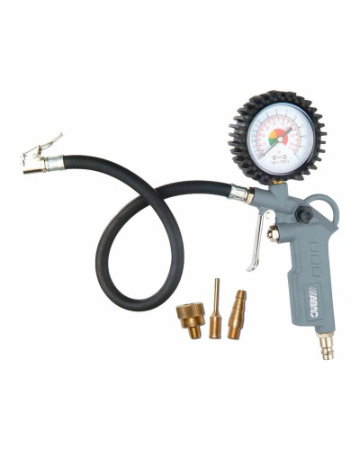 Pneumatische Luftpistole Abac Aufblaspistole mit Manometer