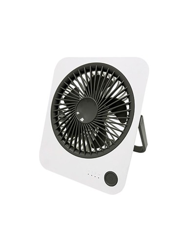 Tischventilator F-Air Weiß Schwarz