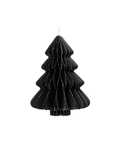 Weihnachtsbaum Decoris Schwarz Papier Ø 30 x 40 cm