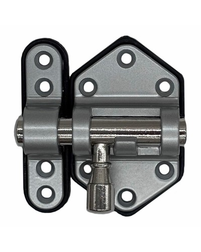 Chiavistello di sicurezza EDM 85533 Argentato 50 mm Metallo