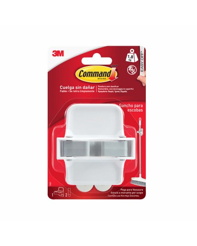 Gancio per appenderla 3M 1,8 kg Scopa (1 Unità)