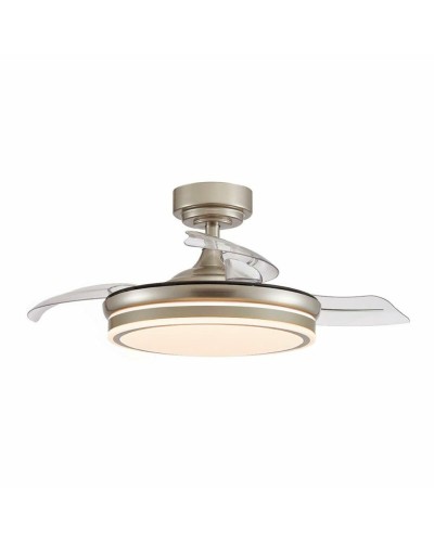 Deckenventilator CristalRecord Durchsichtig Metall Ø 92 cm