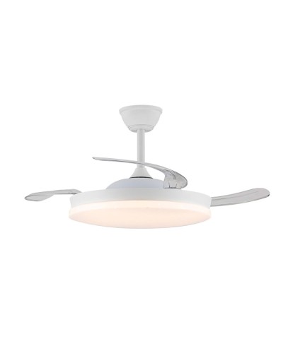 Ventilateur de Plafond CristalRecord Blanc 72 W (3000 K) (4000 K)