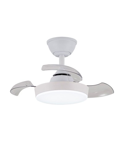 Ventilateur de Plafond CristalRecord Blanc Ø 55 cm