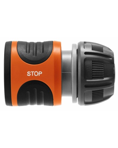 Gardena Schnellkupplung Rapid-Stop – Regulierbarer und abnehmbarer Wasserdurchfluss
