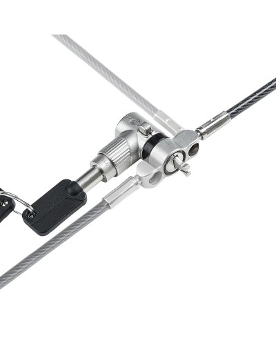 USB-kabel Startech UNIVK-LAPTOP-LOCK Svart/Grå 2 m