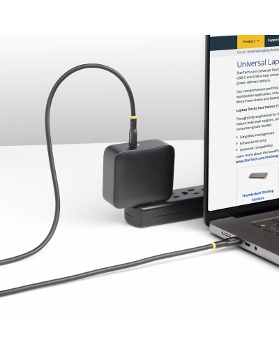 USB-Kabel Startech USB2EPR3M Schwarz 3 m