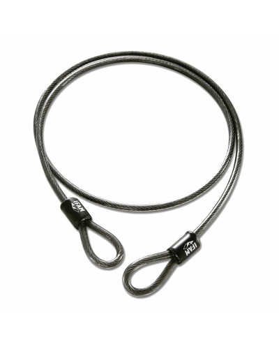 Kabel mit Vorhängeschloss IFAM Schwarz Ø 12 mm