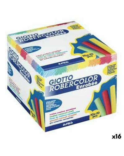Krijtjes Giotto ROBERCOLOR Multicolour (100 Onderdelen) (16 Stuks)