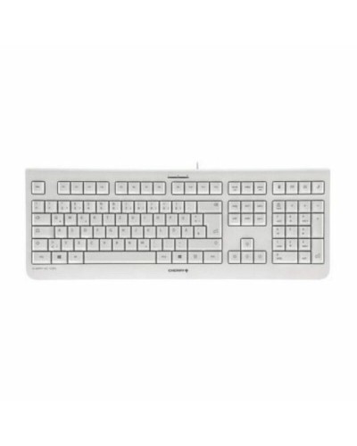 Näppäimistö Cherry JK-0800ES-0- Valkoinen Harmaa Espanjalainen Qwerty